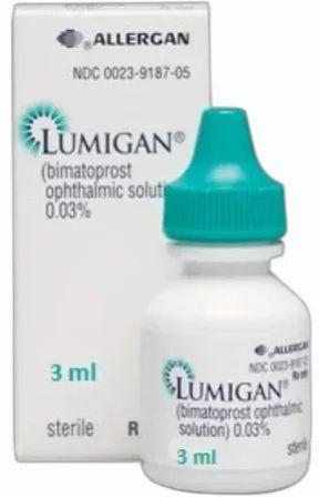 Plastic Lumigan Eye Drop, For Clinical Hospital