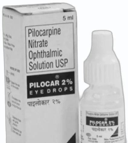 Plastic Pilocar Eye Drop, For Clinical Hospital