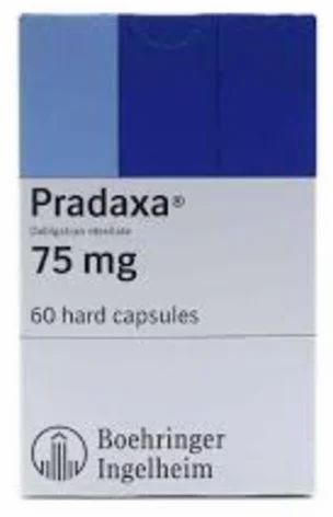 Lenangio Pradaxa 75mg Capsule, Packaging Size : 10X10 Pack