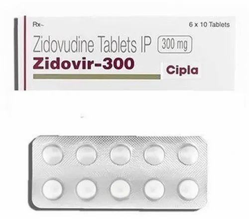 Zidovir 300mg Tablet, Packaging Type : Strips