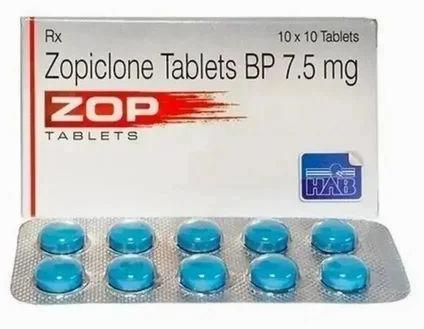 Zop 7.5mg Tablet, Packaging Type : Vox