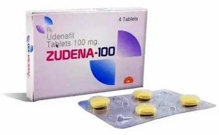 Liquid Zudena 100 Mg Tablet, Packaging Type : Box