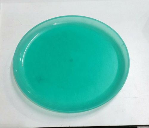 Round Dinner Plate 12 Inchs, For Home, Hotel, Color : Green