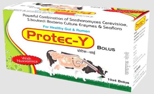 Protec-Y Bolus, For Animal Feed, Packaging Type : Box