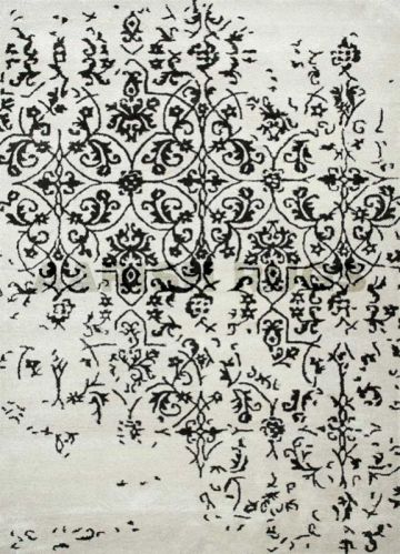 Silk & Wool 100% Hand Tufted Carpet For Living Room