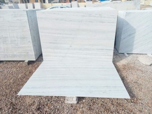 Polished Natural Aarna White Marble Slabs, Stone Form : Solid