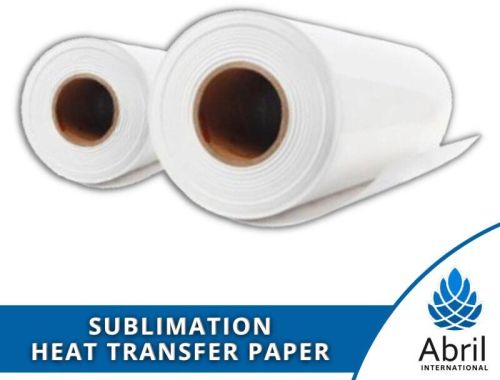 Off White Shade Sublimation Heat Transfer Paper, Quality : 55 GSM Tnpl