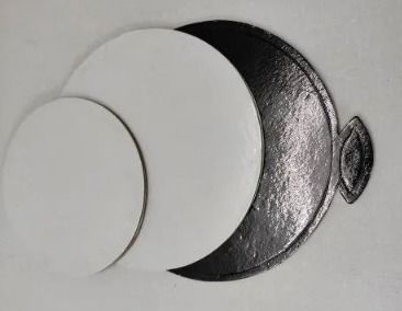 Cardboard Black Cake Base