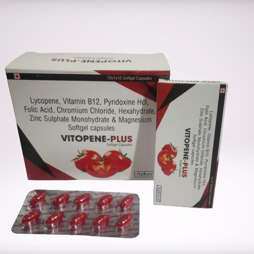 Vitopene Plus Softgel Capsules, For Hospital, Clinical, Packaging Type : Blister