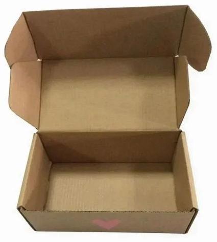 3 Ply Brown Die Cut Corrugated Box