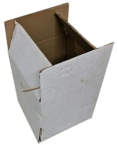 7 Ply White Corrugated Box, For Textiles