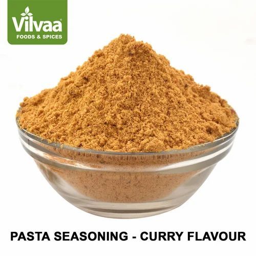 Brown Powder Organic Curry Flavour Pasta Seasoning, For Cooking Use, Certification : FSSAI Certified