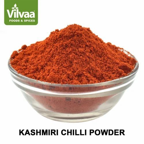 Red Vilvaa Organic Kashmiri Chilli Powder, For Cooking, Packaging Type : Plastic Packet