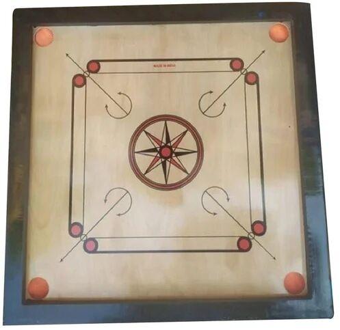 Square Wooden Carrom Board