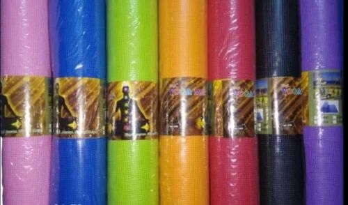 PVC Yoga Mat, Color : Multicolor