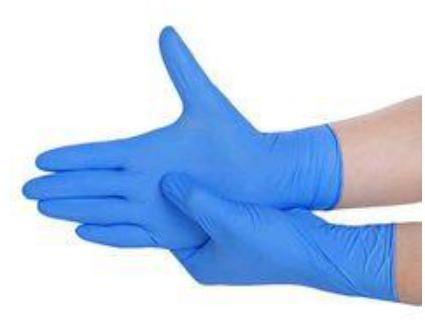 Nitrile Gloves, For Examination, Size : XS(6-7cm), S(7-8cm), M(8-9cm), L(9-10)cm, XL(10-11cm)