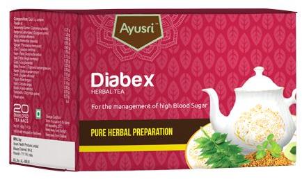 Ayusri Granules Diabex Herbal Tea, Feature : High Energy Value, High Nutritional Value