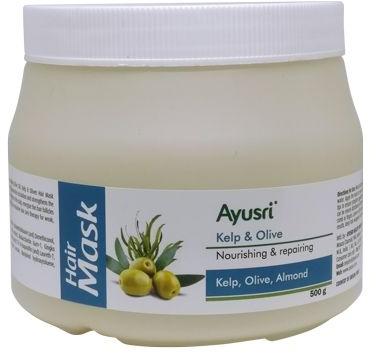 Ayusri Kelp & Olives Hair Mask, Form : Cream