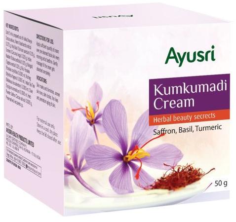 Ayusri Kumkumadi Cream, For Skin Care, Feature : Good Quality