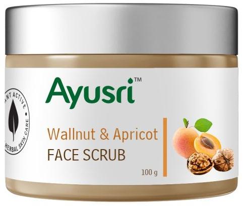 Walnut & Apricot Face Scrub, Packaging Type : Plastic Box