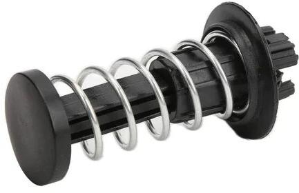 Black Round Stainless Steel Engine Coil Spring, Packaging Type : Box