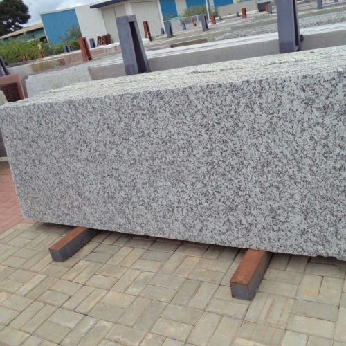 Polished P White Granite Slab, For Countertop, Flooring