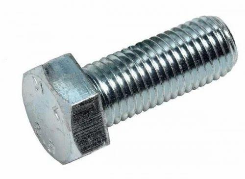 Mild Steel Hex Head Bolt, For Fittings, Automotive Industry