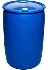 Blue Round Polished 200 Kg HDPE Drum, For Industrial, Pattern : Plain