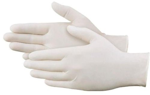 White Latex Gloves, For Clinical, Hospital, Laboratory, Gender : Unisex