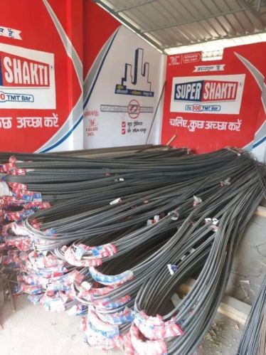 Round 10mm Super Shakti TMT Bar, For Construction, Grade : Fe 550