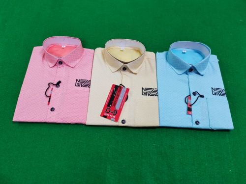 D9 Kids Cotton Printed Shirts, Sleeve Style : Long Sleeve