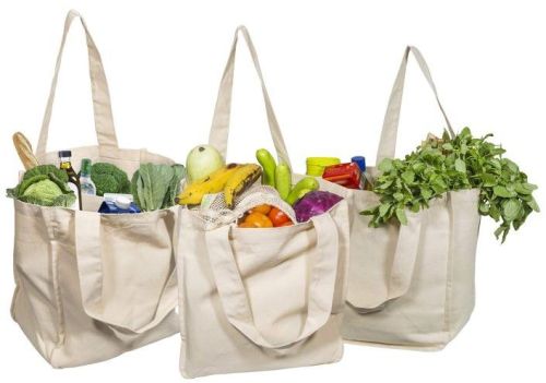 Plain Jute Cloth Bags, Technics : Machine Made