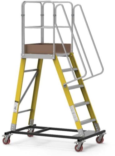 Youngman Warehouse Platform Ladder (Fiberglass Range)