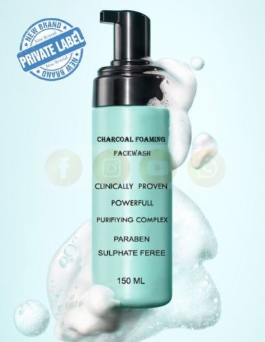 Charcoal Foaming Face Wash, Packaging Size : 150ml