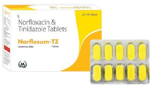 Norflosum TZ Tablets, Packaging Type : Blister