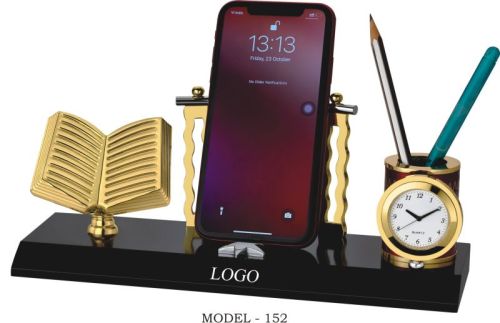 Wooden Metal Desktop Item, For Gifting, Corporate Gifting, Feature : Attractive Designs, Fine Finishing