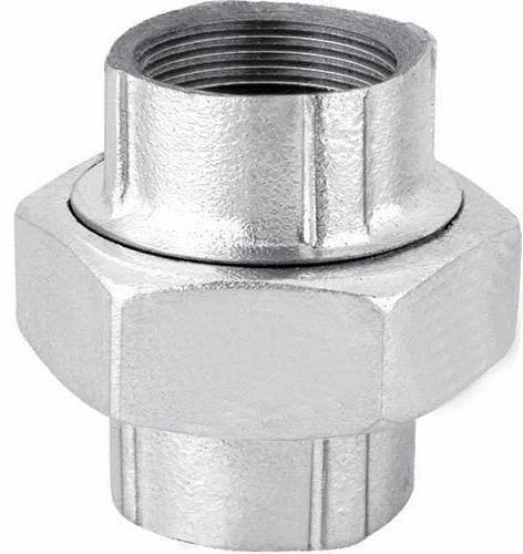 Galvanized Iron Union, For Pipe Fittings, Feature : Accuracy Durable, Auto Reverse, Corrosion Resistance