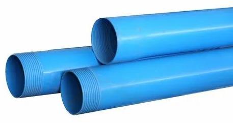 Round PVC Blue Casting Pipe, For Plumbing