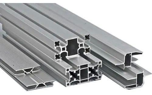 Polished Aluminium Extrusion Sections, For Door, Window, Feature : Excellent Quality, Perfect Shape