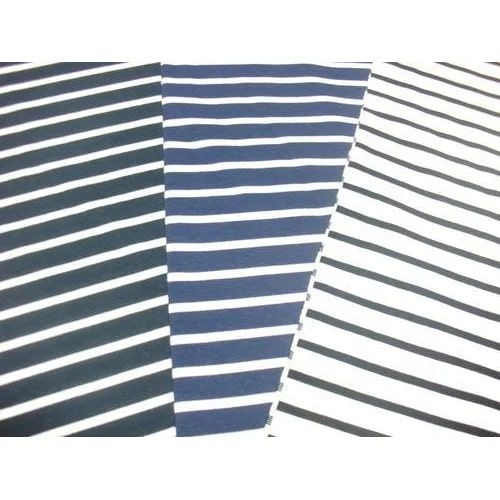 Cotton Feeder Stripe Fabric, For Textile Industy, Technics : Machine Made