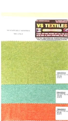 Woven Sustainable Fabric, For Textile Industry, Pattern : Plain