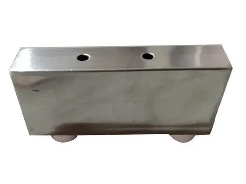 Rectangular Stainless Steel Sofa Leg, Color : Silver