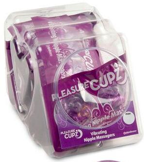 Pleasure Cupz Vibrating Nipples Massagers