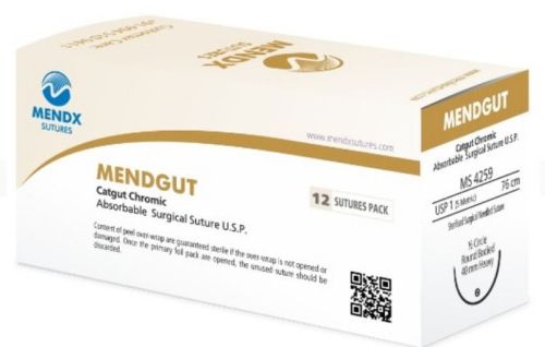 Mendgut Catgut Chromic Absorbable Surgical Sutures