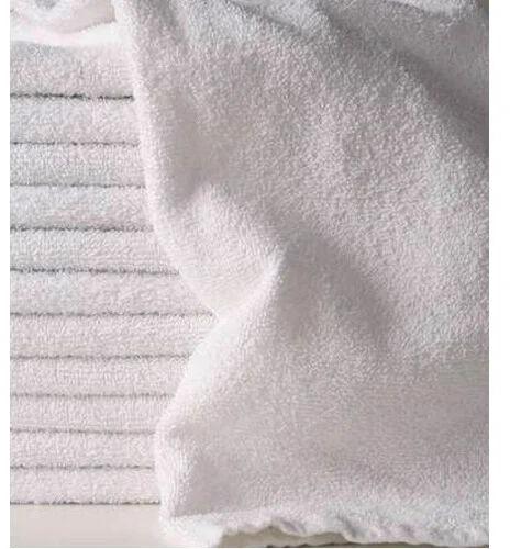 Microfiber Plain Hospital Towel, Color : White