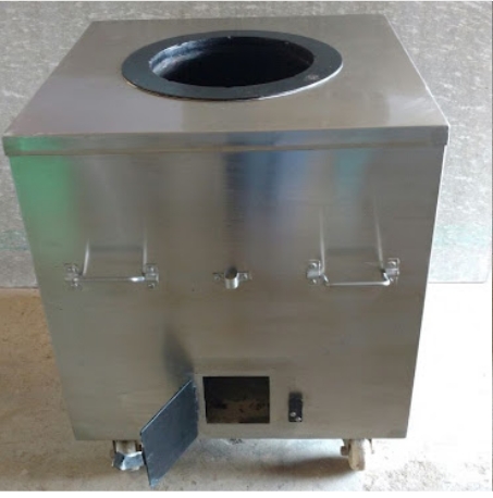 200-250 Kg Stainless Steel Square Tandoor