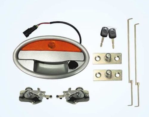 Oval Luggage Bus Door Lock, For Longer Functional Life, Accuracy, Color : Silver