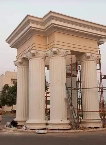 Carved GRC Column, For Buildings, Decoration, Feature : Durable, Easy To Place