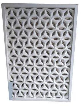 Rectangular Grill GRC Jali, Color : White