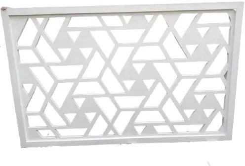 White GRC Box Jali